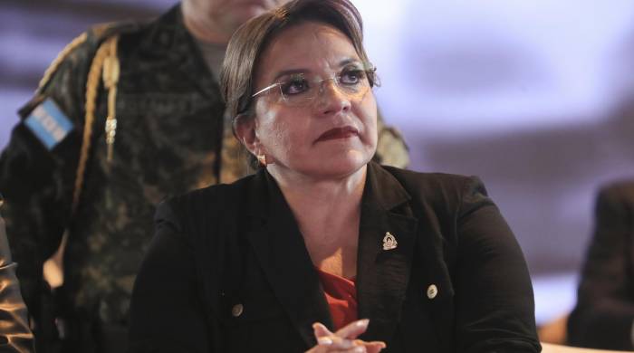 La presidenta de Honduras, Xiomara Castro, denunció un complot en su contra.