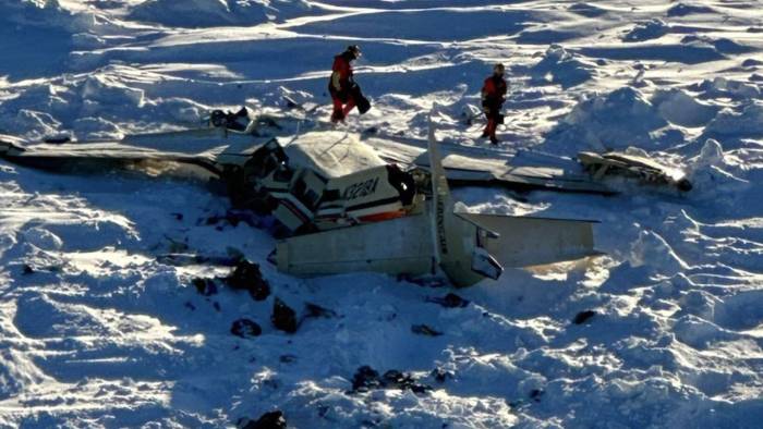 La Guardia Costera ha terminado la búsqueda del avión desaparecido tras hallarlo a unas 34 millas al sureste de Nome.