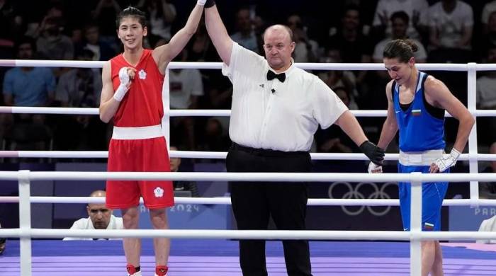 La taiwanesa Lin Yu-ting (Izq.) es otra de las boxeadoras que está en el ojo de la tormenta, por el polémico caso de los atletas trans en el deporte olimpico.