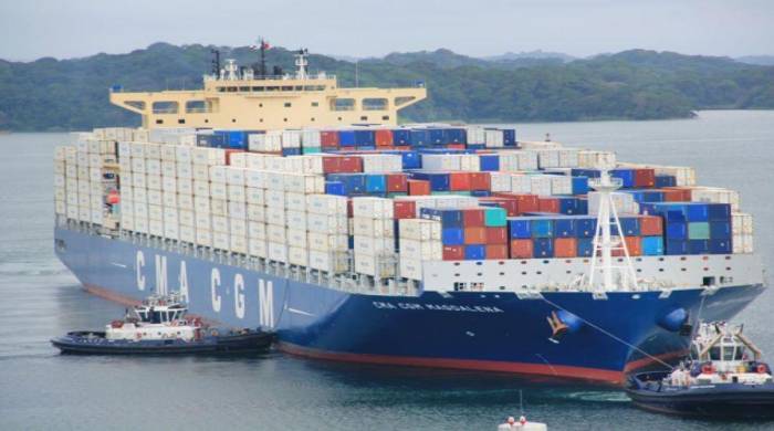 La naviera franco-libanés CMA CGM cubre unos 420 puertos en el mundo.