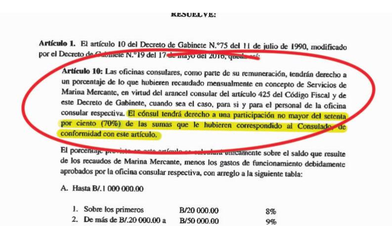 Decreto de Gabinete 26 de 2017 de la Gaceta Oficial 28344-A