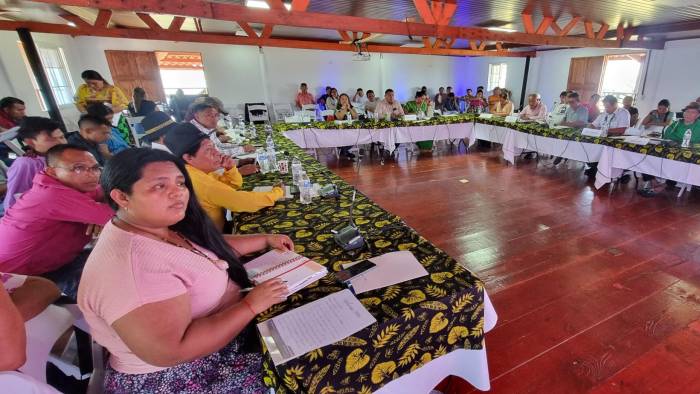 La reunión del Consejo Nacional de Desarrollo Integral de los Pueblos Indígenas (Condipi), se realizó en la Comarca Guna Yala.