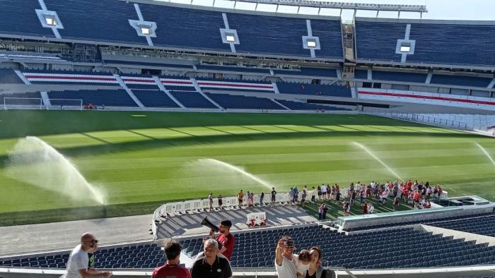 El mítico estadio Monumental de Buenos Aires.