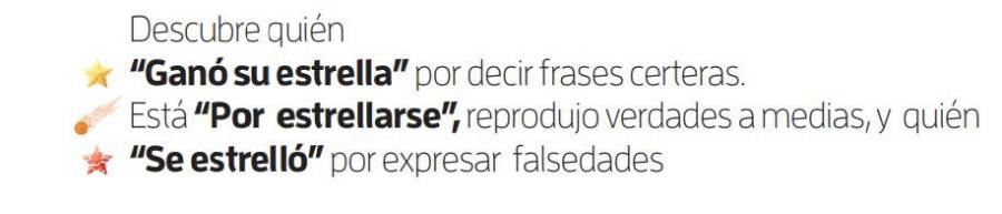 En ‘El Estrellómetro’ verificamos el discurso, para que no te confundas