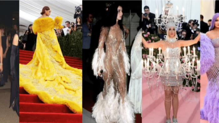 Algunos de los icónicos looks en los Met Gala.